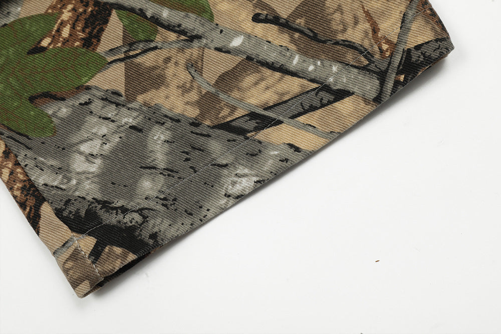 Jungle Camouflage Cargo Pants Men Fashion Brands Niche