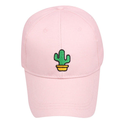 Cactus Embroidered Baseball Cap