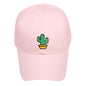 Cactus Embroidered Baseball Cap