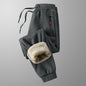 Plus Size Thick Track Pants Men's Lambswool