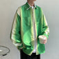 Design Gradient Shirt Spring And Autumn Fashion Loose Top Coat