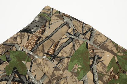 Jungle Camouflage Cargo Pants Men Fashion Brands Niche
