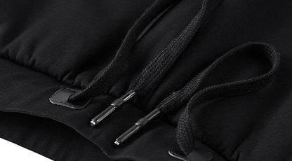 Plus Size Thick Track Pants Men's Lambswool