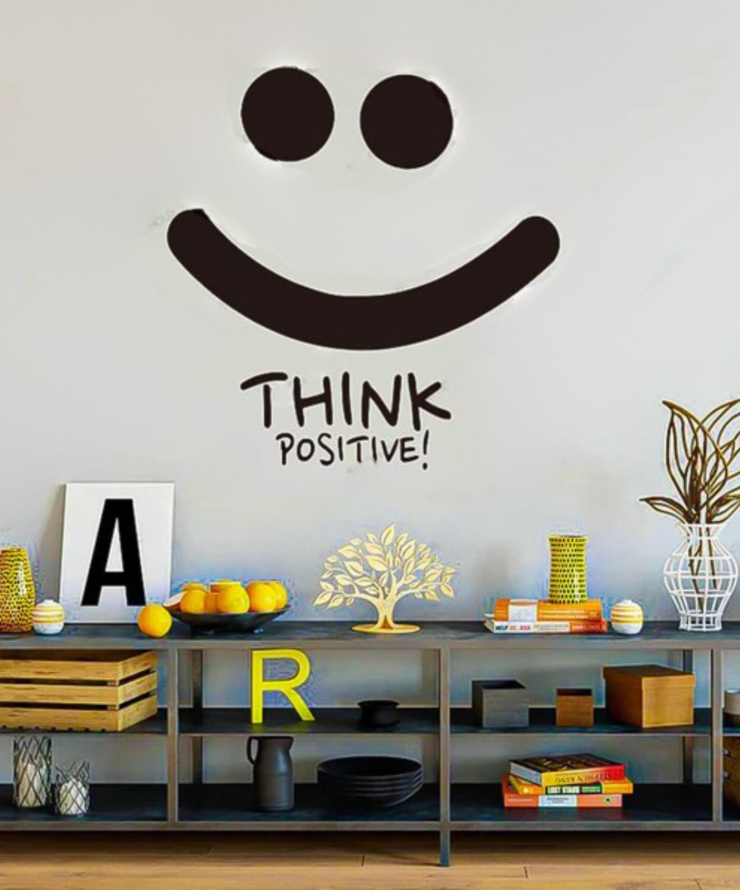 Think Positive Motivational Company Culture Art (tp01)